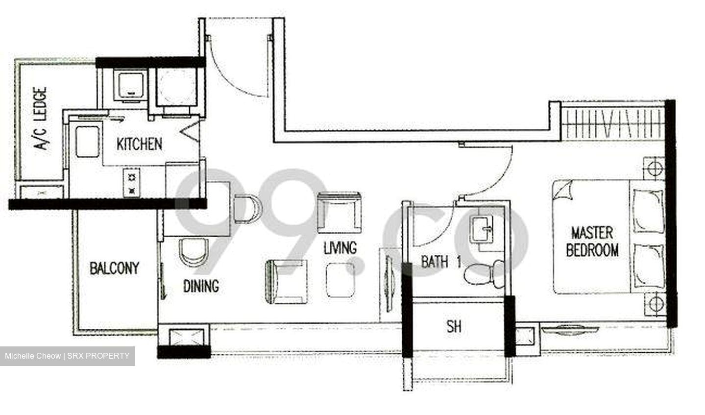 City Regency (D12), Apartment #324579591